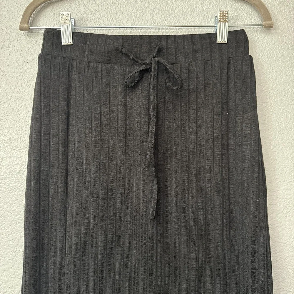 Flightbird Women's Knitted Pencil Maxi Skirt